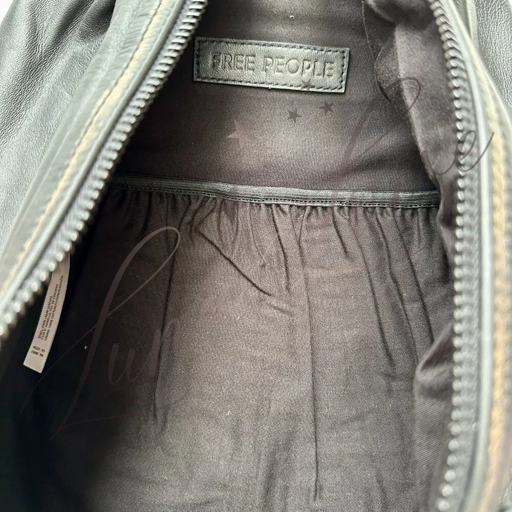 FREE PEOPLE West End Backpack In Black NWT